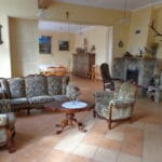 Salon dla gości w Leśnym Dworku